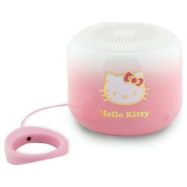 Głośnik Sourcing Hello Kitty Bluetooth 5.0 speaker HKWSBT6GKEP pink/pink Electroplate Gradient