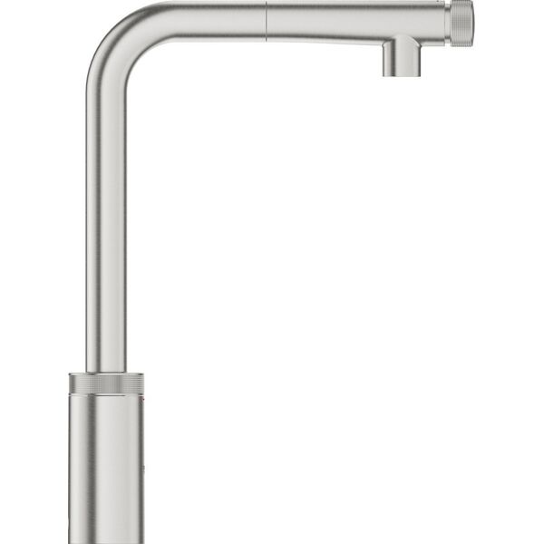 Bateria kuchenna Grohe Kitchen faucet with pull-out shower Grohe Minta Smartcontrol, 31613DC0, stainless steel. steel
