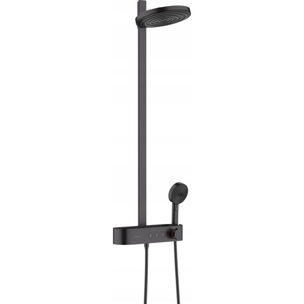 Zestaw prysznicowy Hansgrohe Shower set Hangsrohe Pulsify 24241670, black matte
