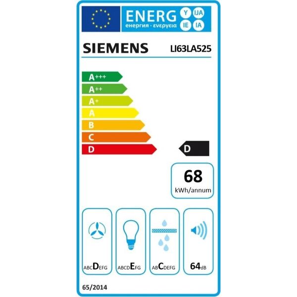 Siemens Hood Siemens LI63LA525