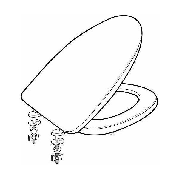 Deska bidetowa Ifo Hard WC lid IFO CERA 99863