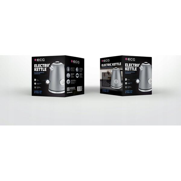 Czajnik ECG Kettle ECG RK 1700 Magnifica Anthracite