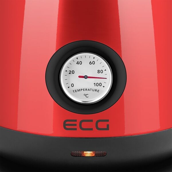 Czajnik ECG Kettle ECG RK 1705 Metallico Rosso
