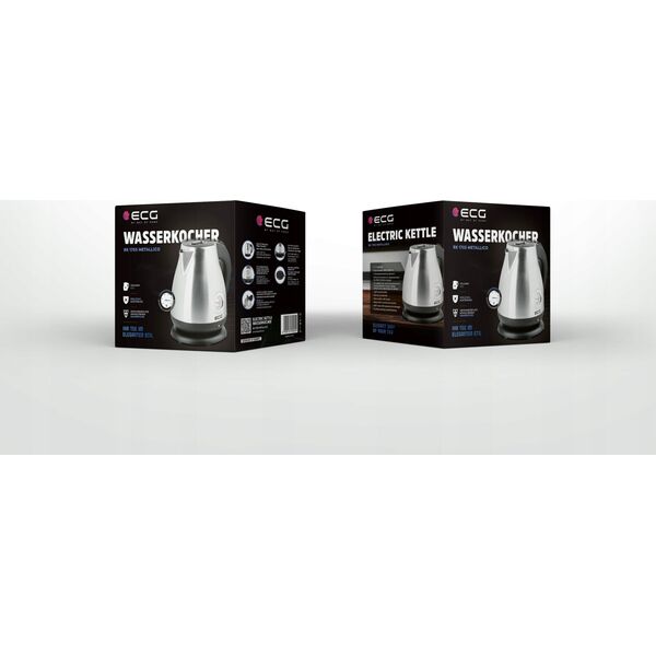 Czajnik ECG Kettle ECG RK 1705 Metallico