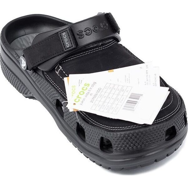 Crocs Chodaki sandały klapki męskie Crocs Yukon Vista II LR Clog czarne 207689 0DD 42-43