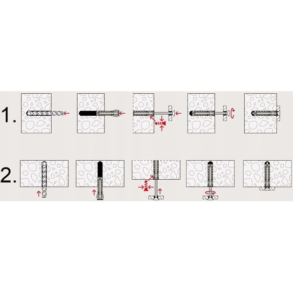 Sourcing University pin SX Plus 6x30 mm, with screw. 50 pcs.