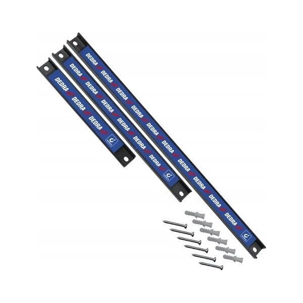 Dedra Zestaw listew magnetycznych na narzędzia 3szt. 20, 30, 45cm