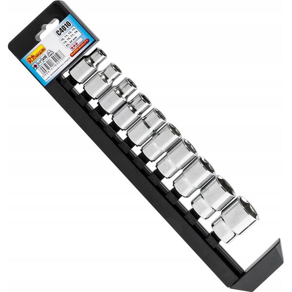 Corona Set of heads 10-24 mm. 1/2, 10 pcs.