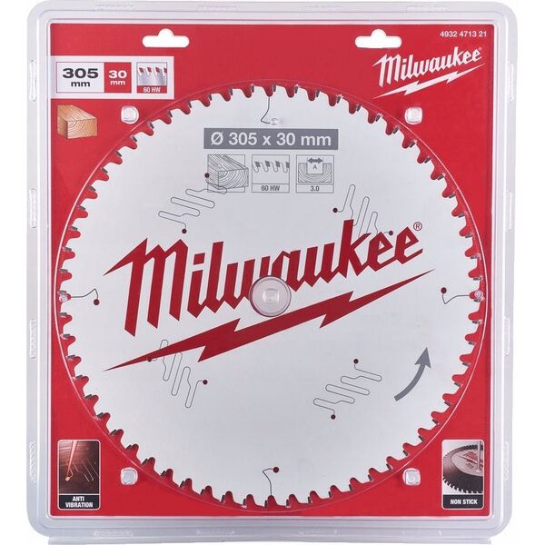 Milwaukee MILWAUKEE CIRCULAR SAW 305x30x3.0x100 with CSB