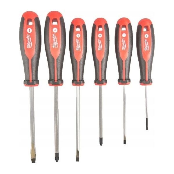 Milwaukee MILWAUKEE SCREWDRIVERS SET 6 pcs. (SL&PH)