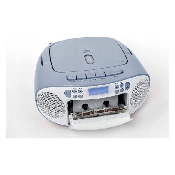 Radioodtwarzacz Reflexion Reflexion RCR2260 Boombox weiß/blau