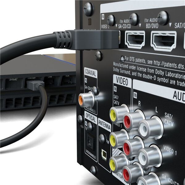 Kabel Goobay Przewód HDMI o dużej szybkości transmisji z Ethernetem - Długość kabla 5 m