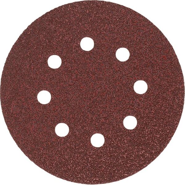 Milwaukee MILWAUKEE ABRASIVE DISC 125mm 8 HOLES P80 /50 pcs.