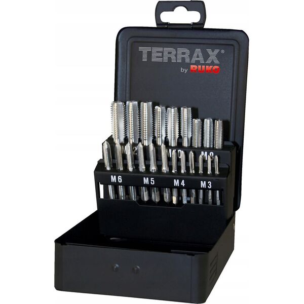Sourcing Set of manual taps RUKO M3-M12 Terrax HSS