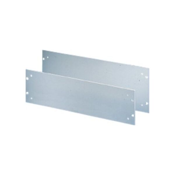 SCHROFF Panel przedni SCHROFF 19 z otworami na uchwyty, 2 HU, 3 mm, Al, anodowany, nieobrobione krawędzie