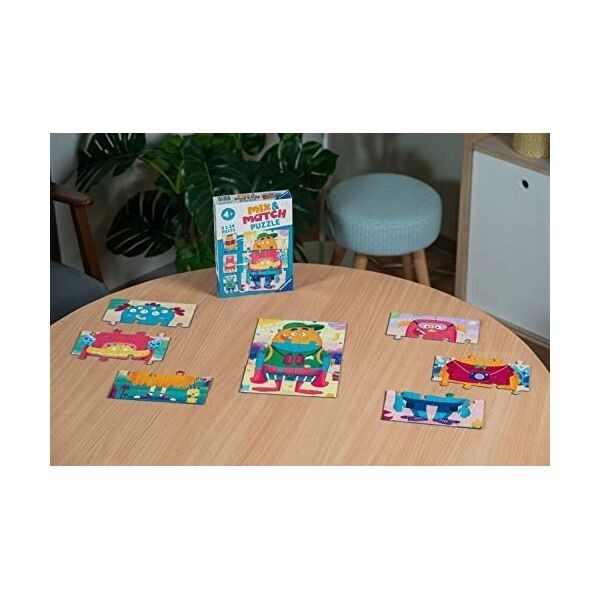 Ravensburger RAVENSBURGER puzzle Mix-up Monsters, 3x24pcs., 05135