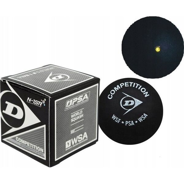 Dunlop Squash ball Dunlop PRO WSF/PSA Official, 3-blister