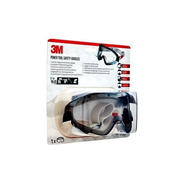 3M 3M 2890S SPLASH PROTECTION GOGGLES