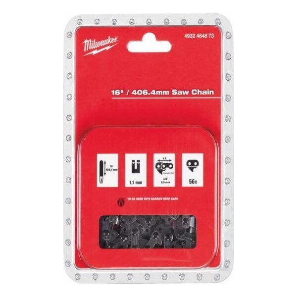 Piła łańcuchowa Milwaukee MILWAUKEE CHAIN   3/8x406x1.1 FOR M18FCHS
