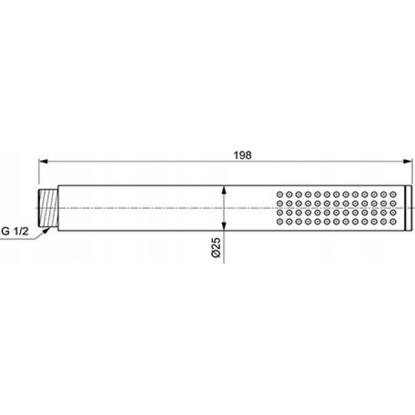 Ideal Standard Hand shower Ideal Standard BC774XG, black matte