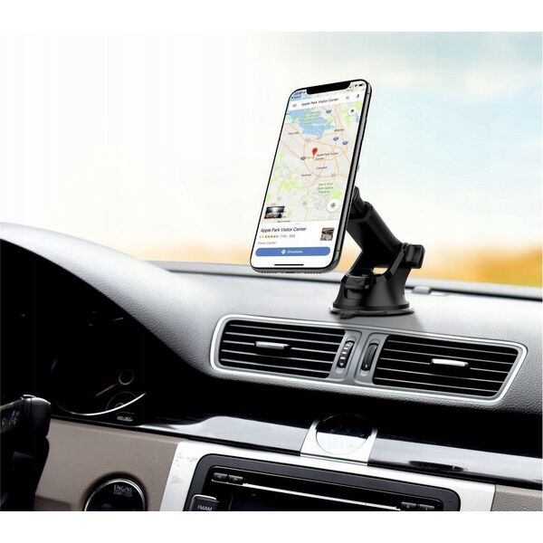 Sourcing Swissten WM1-HK2 Holder With Wireless Charging + Micro USB Cable 1.2m Black