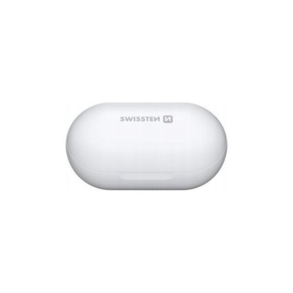 Słuchawki Sourcing Swissten Stone Buds Bluetooth 5.0 Stereo Headphones with Microphone White