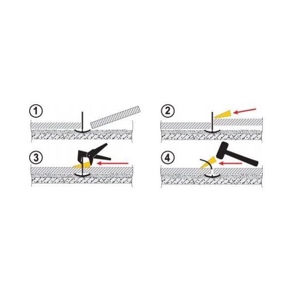Toya VOREL LEVELING SYSTEM 3.0mm 700+200 + PLIERS