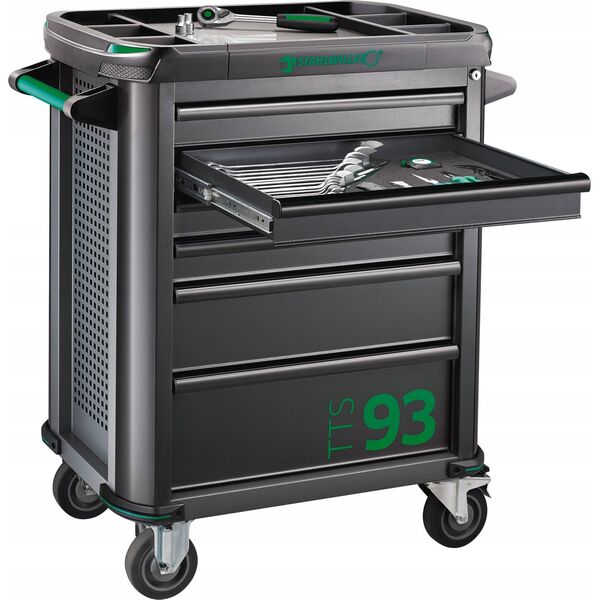 Wózek narzędziowy Sourcing Tool trolley with tools STAHLWILLE TTS 93/157QR