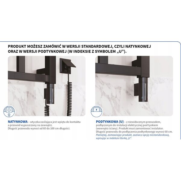 Instal-Projekt Heating element with hidden cable INSTAL PROJEKT HOT2 HOTS-03C1 300 w