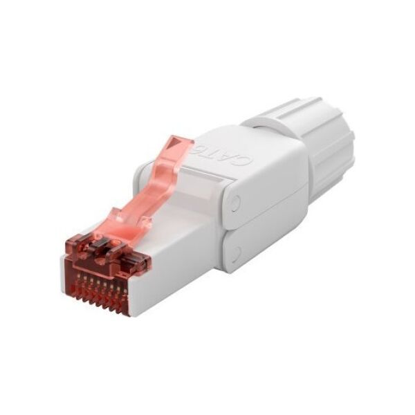 Goobay CAT 6 złącze RJ45 do montażu bez użycia narzędzi, niekranowane UTP