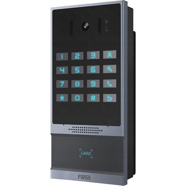 Telefon Fanvil Dzwonek do drzwi Fanvil i64 Czarny Aluminium