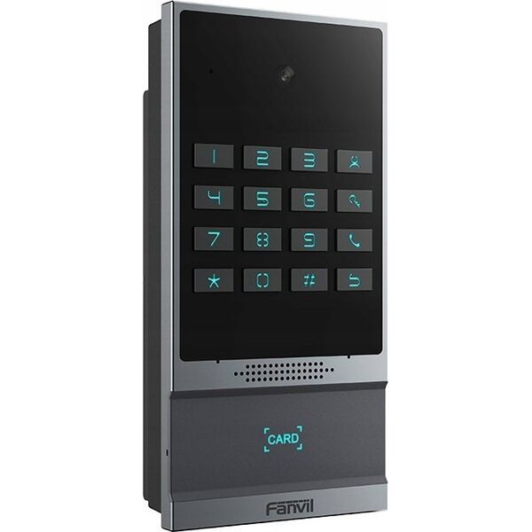 Telefon Fanvil Dzwonek do drzwi Fanvil i64 Czarny Aluminium