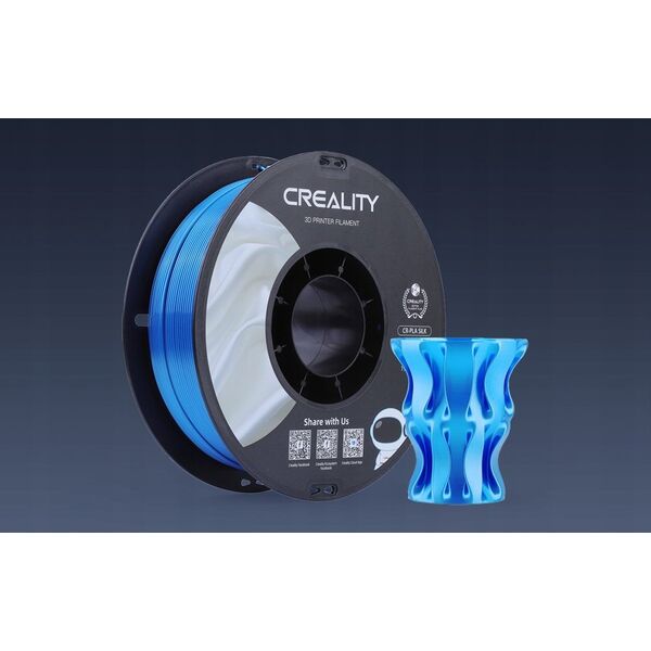 Creality Filament CR-Silk PLA Creality (Niebieski)