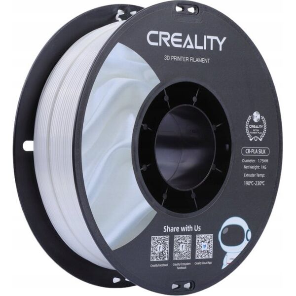Creality Filament CR-Silk PLA Creality (Biały)