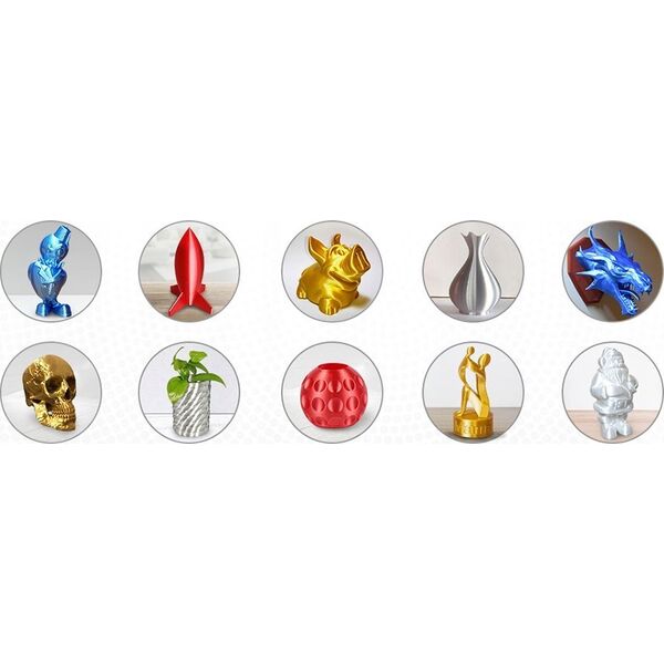 Creality Filament CR-Silk PLA Creality (Niebiesko-zielony)