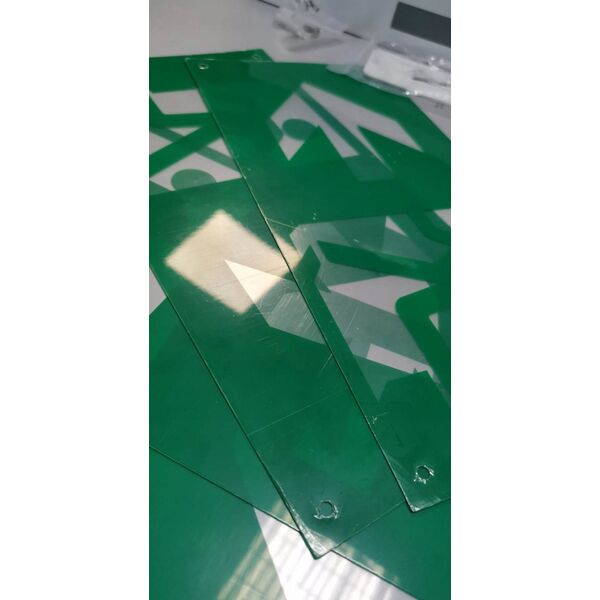 Latarka Emos LED EXIT sign LED 230V AC 3W 30lm 3h.  MT EMOS