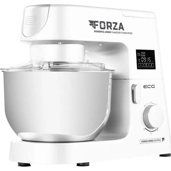 Robot kuchenny ECG Food processor ECG FORZA 5500 Giorno Bianco
