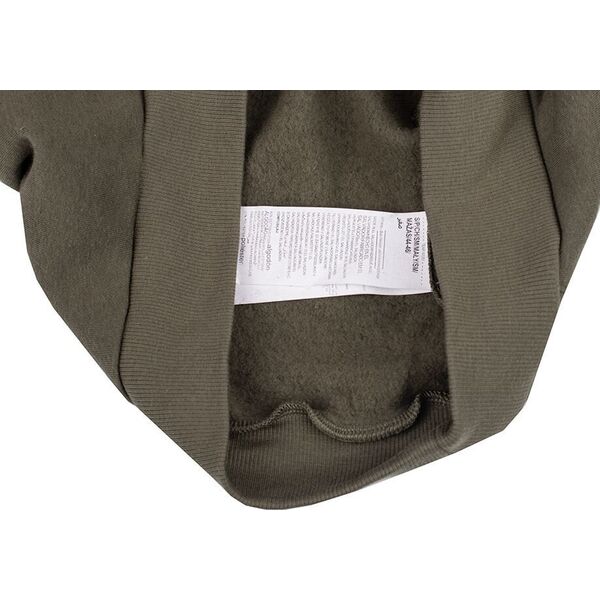 Under Armour Bluza z kapturem kangurka męska Under Armour Rival Fleece Logo HD oliwkowa 1379758 390 L