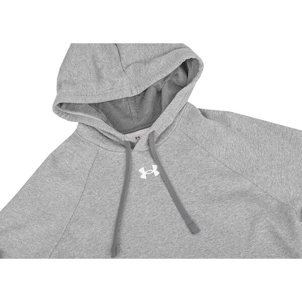 Under Armour Bluza z kapturem męska Under Armour Rival Fleece Hoodie szara 1379757 025 XL