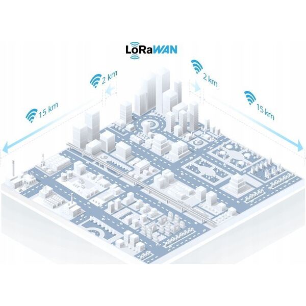 MILESIGHT IoT Milesight Pulse counter LoRaWAN IP67