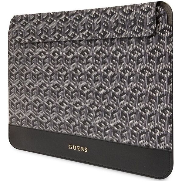 Etui Guess GUESS SLEEVE GUCS16HGCFSEK 16" CZARNY /BLACK GCUBE STRIPES