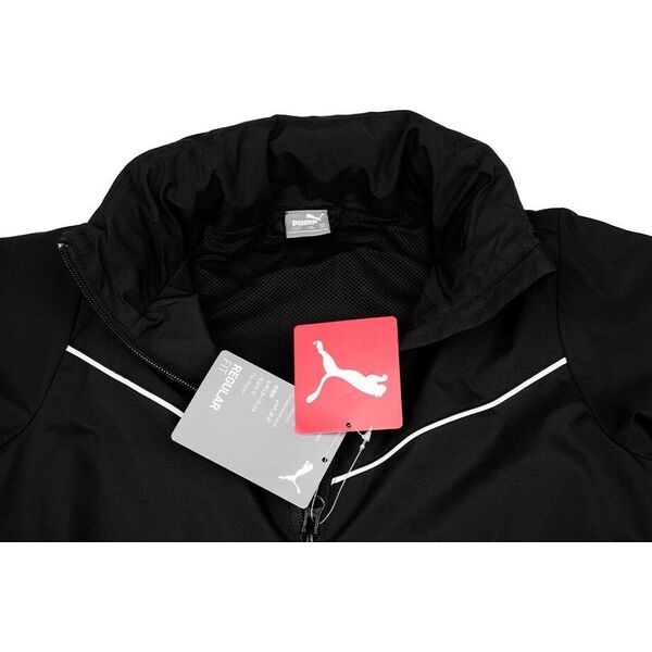 Puma Kurtka dla dzieci Puma teamRISE All Weather Jacket czarna 657402 03 140cm