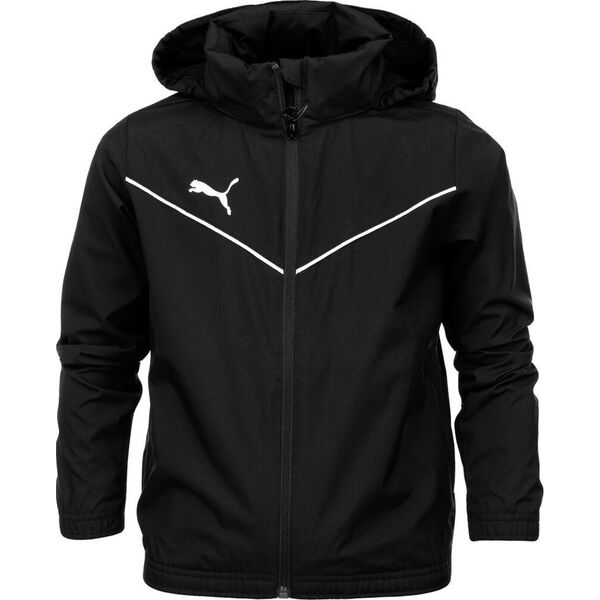 Puma Kurtka dla dzieci Puma teamRISE All Weather Jacket czarna 657402 03 164cm
