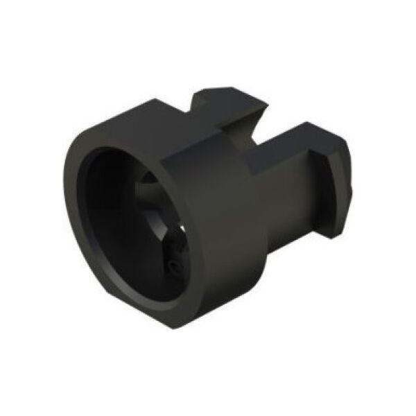 SCHROFF Tuleje SCHROFF do M2.5, plastikowe, czarne, 100 szt.