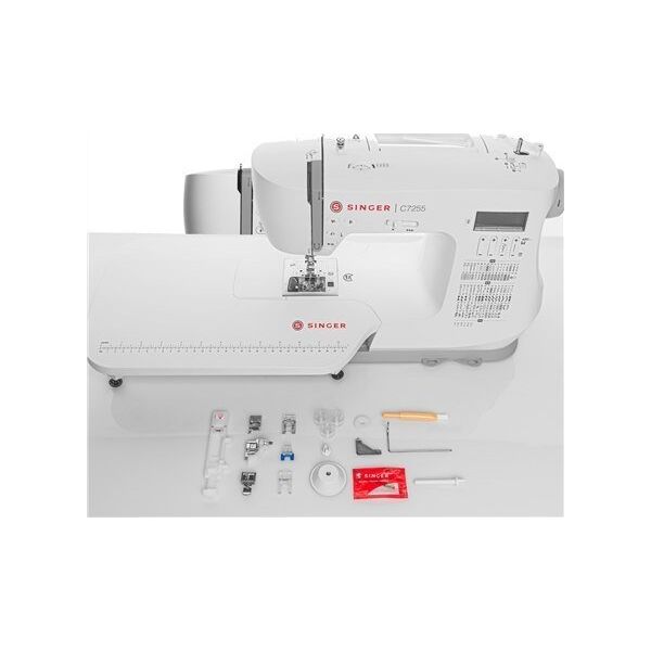 Maszyna do szycia Triton Singer | C7255 | Sewing Machine | Number of stitches 200 | Number of buttonholes 8 | White