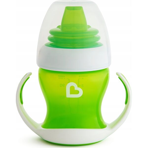 Munchkin MUNCHKIN Gentle Transition Trainer Cup, 4m+, 118ml, green, 05178501WWW