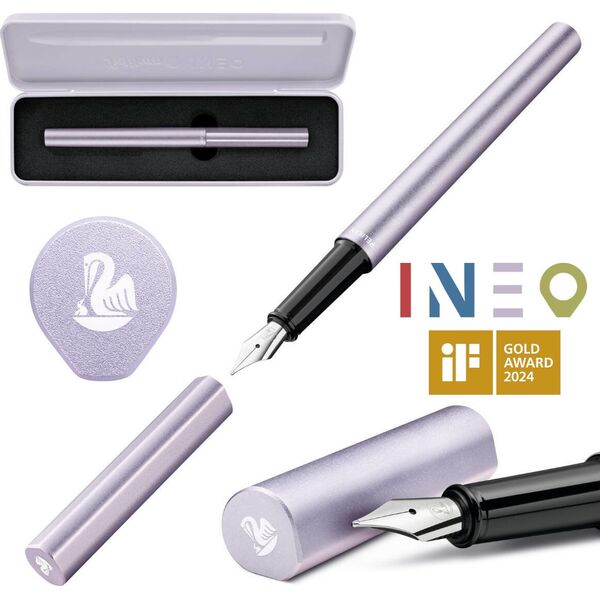 Pelikan Pióro wieczne metalowe INEO P6 Lavender metalowe etui prezentowe PELIKAN