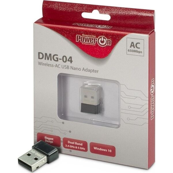 Karta sieciowa Inter-Tech Inter-Tech DMG-04 WLAN 433 Mbit/s