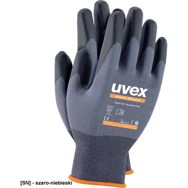 Uvex RUVEX-ALLROUND - Rękawice ochronne Athletic Allround 8