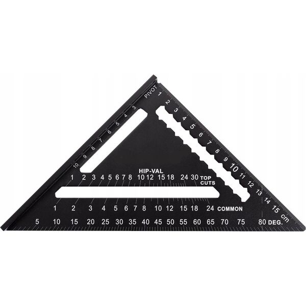 PRO KĄTOWNIK STOLARSKI ALUMINIOWY Z PODSTAWĄ 175 MM (1 SZT)